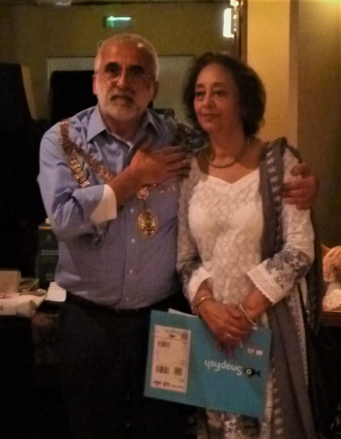 Mayor Tony Loki and Ashi  2019